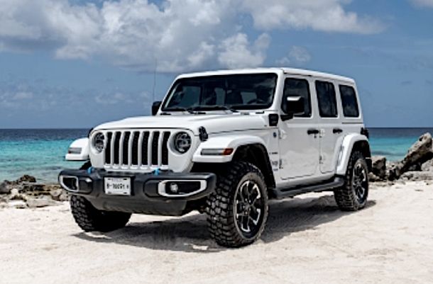 Jeep Wrangler huren met onbeperkte kilometers voor 1,2 of 3 dagen