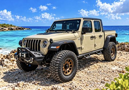 JEEP WRANGLER GLADIATOR GOLD Special Edition | 4x4 pick-up Curacao