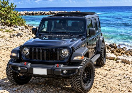 JEEP WRANGLER SAHARA benzine Cabrio met elektrisch Sunroof Unlimited ( 2025)