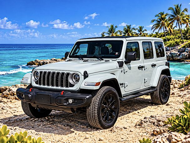 Jeep Wrangler Hybride Cabrio met elektrisch Sunroof Unlimited 4xe 380 ( LM) ( new model )