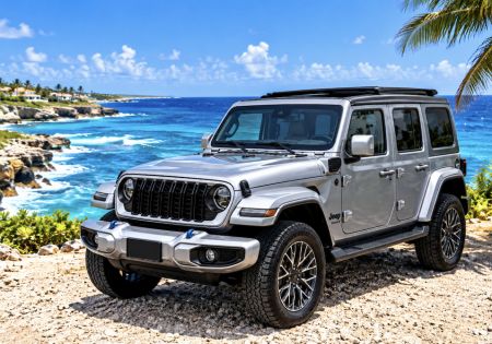 Jeep Wrangler met elektrisch Sunroof