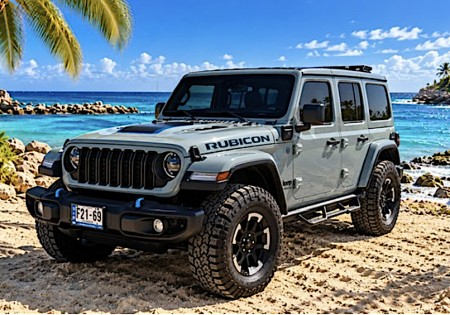 Jeep Wrangler Rubicon Lime Green Unlimited 4xe 380