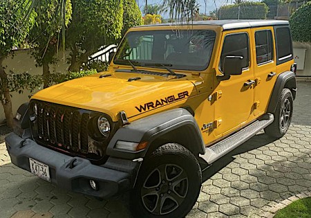 Jeep Wrangler Special Edition Yellow